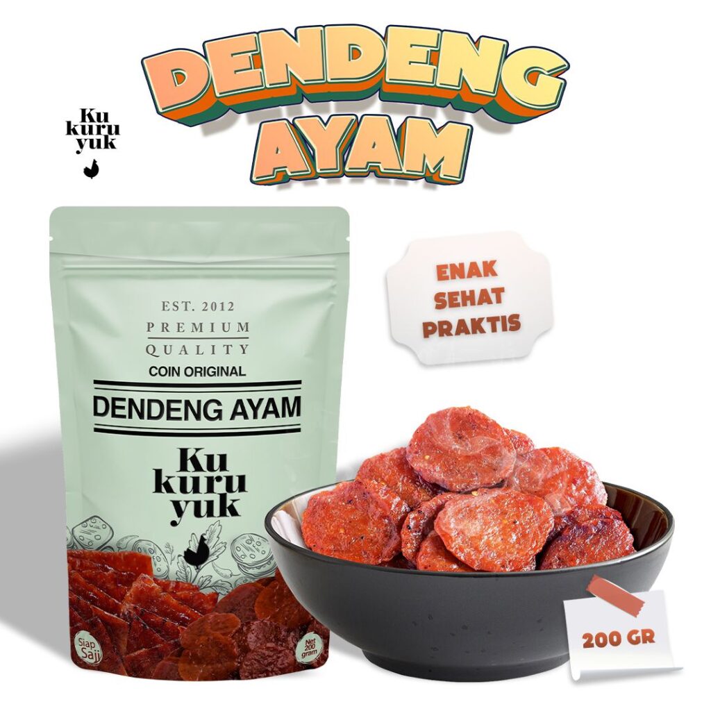 Dendeng Ayam Kukuruyuk Coin Singaporean Style