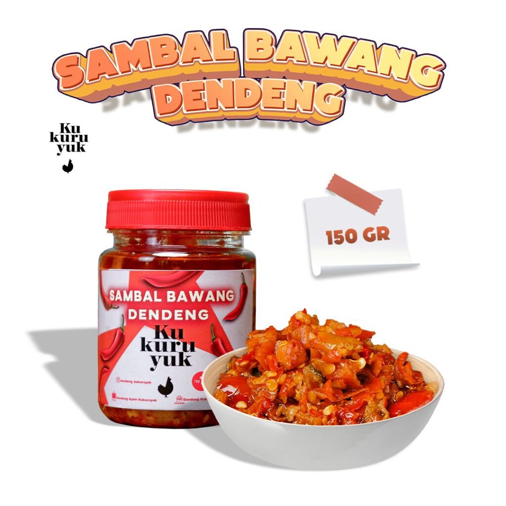 Sambal Bawang Dendeng - Sambel Pedas Dendeng Crispy