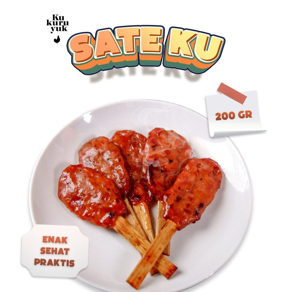 Sate Ayam Ala Kukuruyuk  - Sate Manis Empuk - Bumbu Singapore