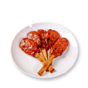 Sate Ayam Kukuruyuk - Premium isi 5 Tusuk Sate 200gr - Makanan Instan Frozen - Original Bumbu Singapore - Halal Non MSG